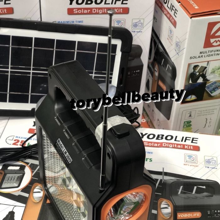 Качественная станция, фонарь Yobolife LM-3609 светильник, power bank