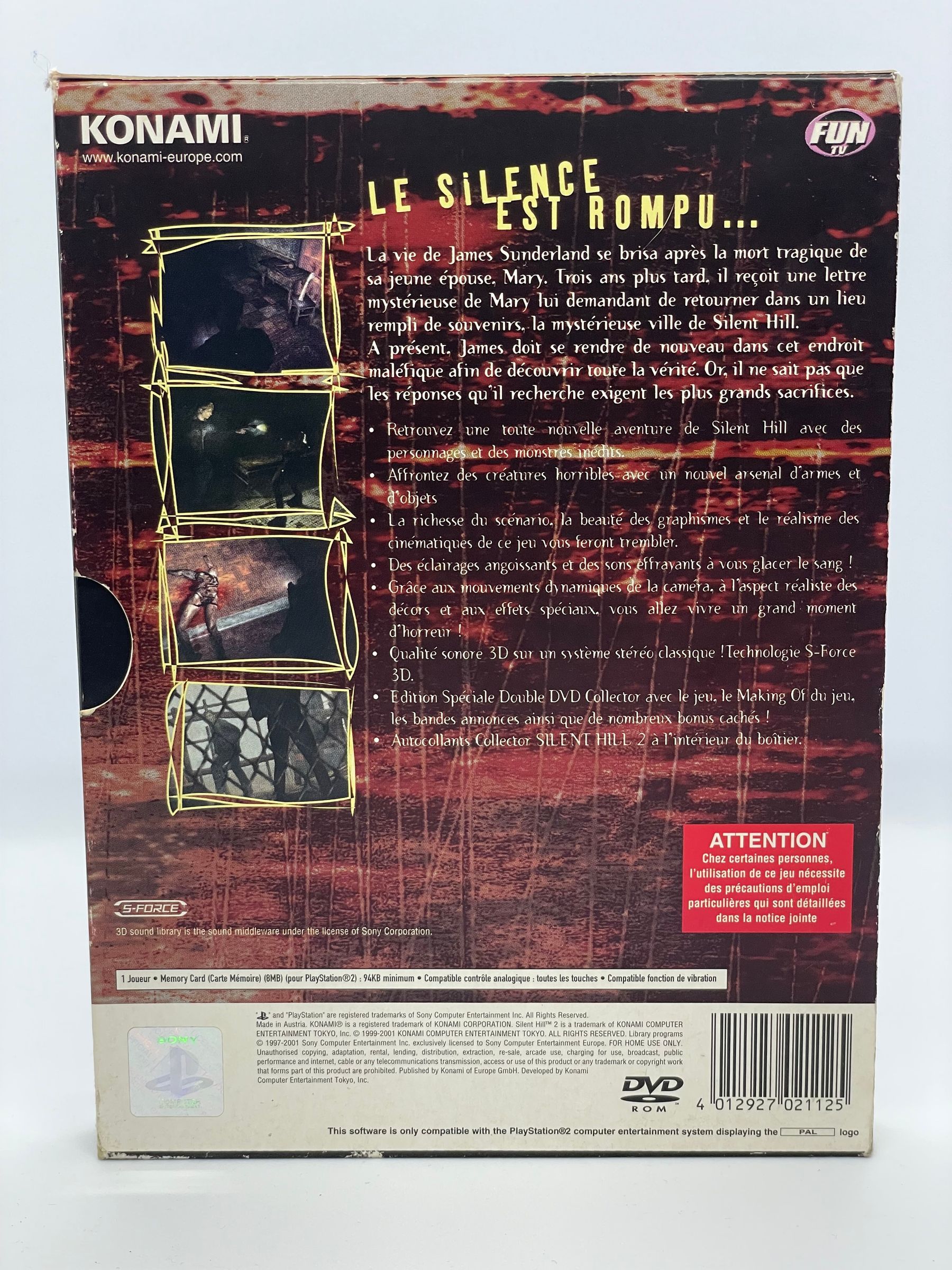 Silent Hill 2 Special Edition PS2 Po Angielsku