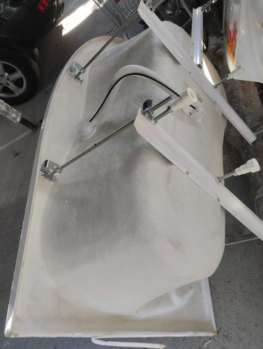 Ванна Ravak Rosa 95 (160x95L) з повним комплектом.