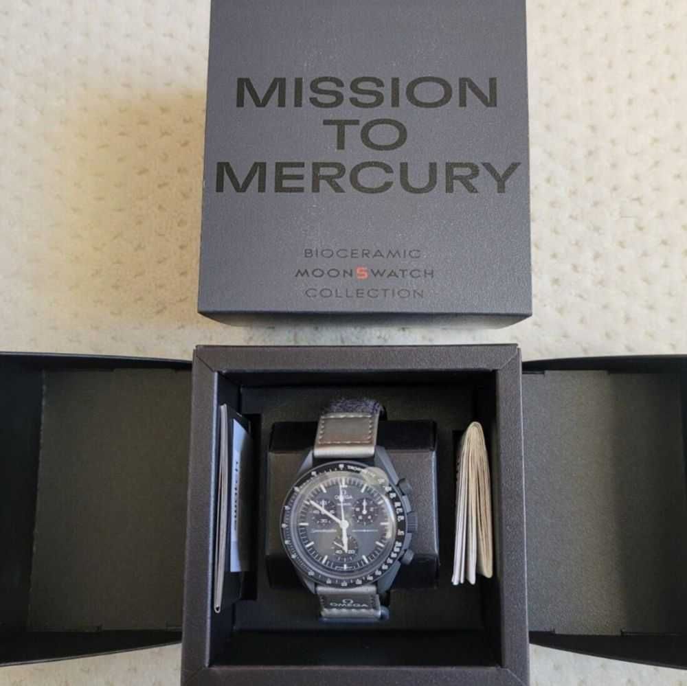 Omega x Swatch SO33A100 Mission to Mercury - Zamów w Preorderze