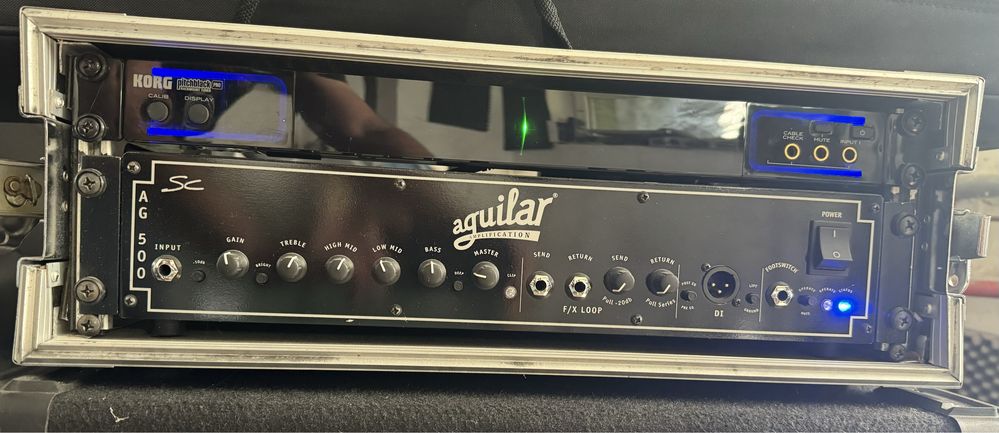 Aguilar ag 500  + tuner Korg