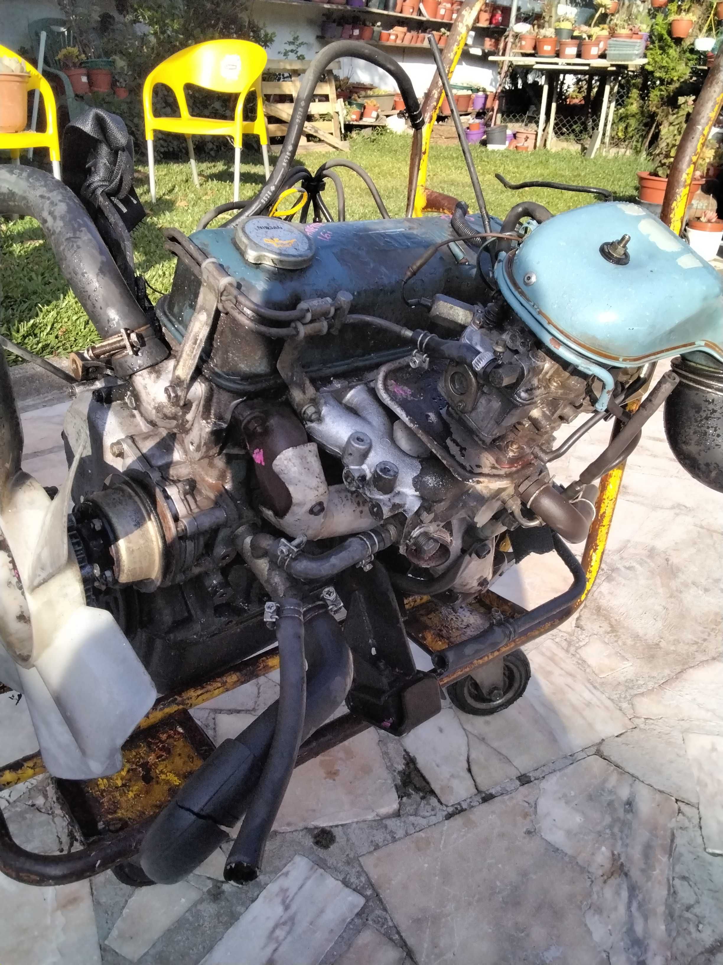 Motor nissan datsun a15 janelas ovais h89