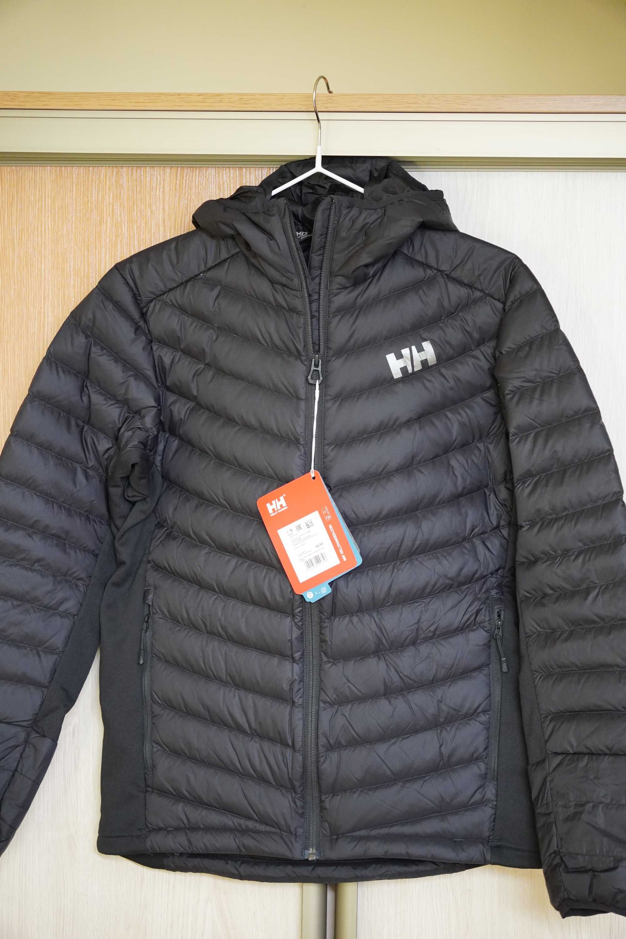 Kurtka Zimowa Helly Hansen Verglas Hybrid Ins Hooded Down, Czarna M