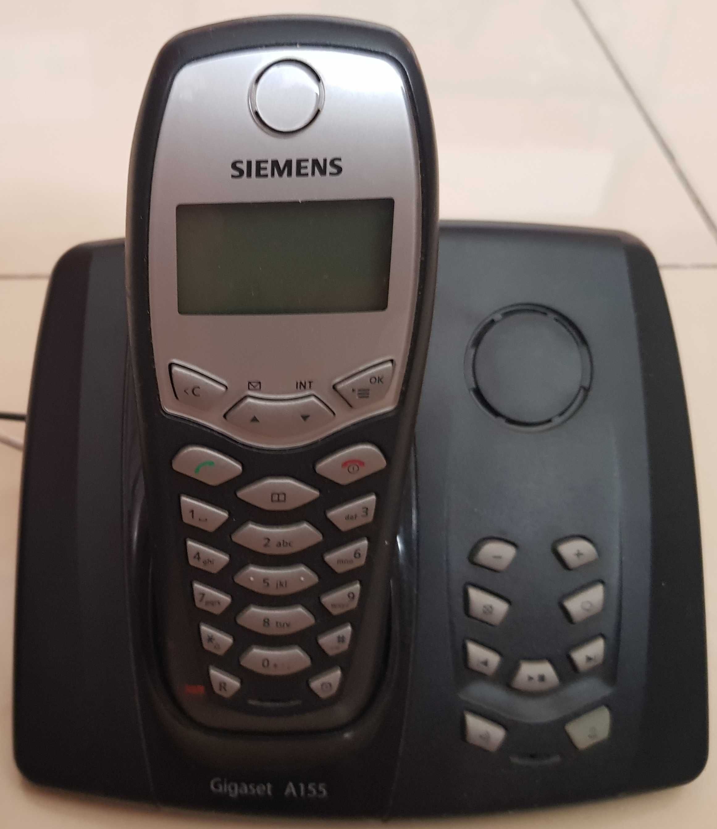 Telefon stacjonarny, bezprzewodowy - Siemens GIGASET A155
