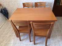 Mesa de cozinha madeira faia