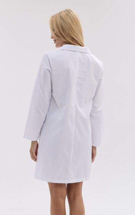 Медичний халат білий, розмір 44