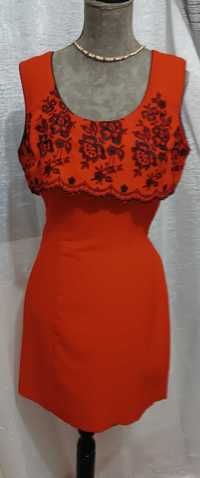 Vestido vermelho da Nouritano Paris