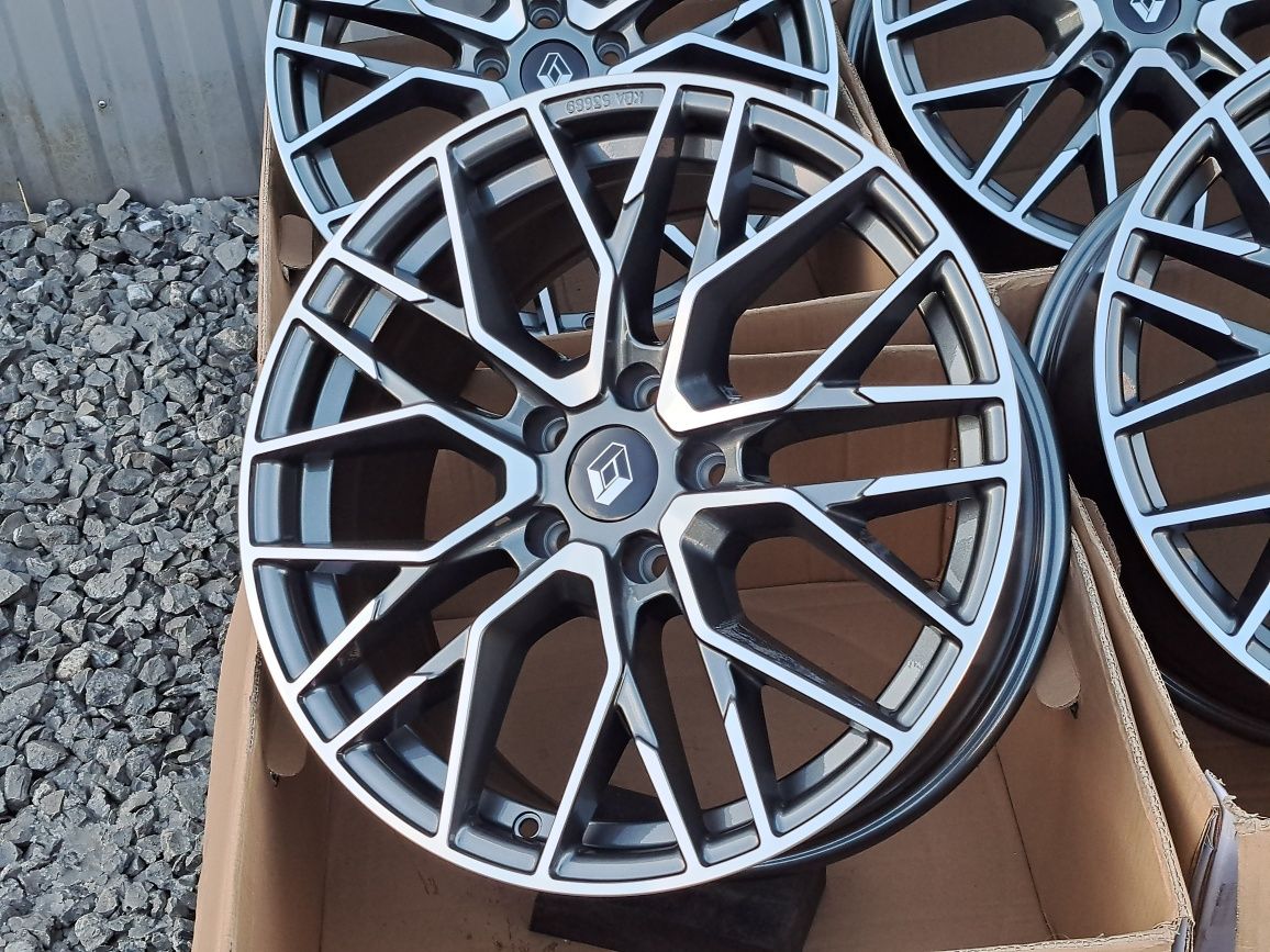 Alufelgi 18 RENAULT 5x114 Kadjar Laguna Megane Talisman Koleos CA20 HP