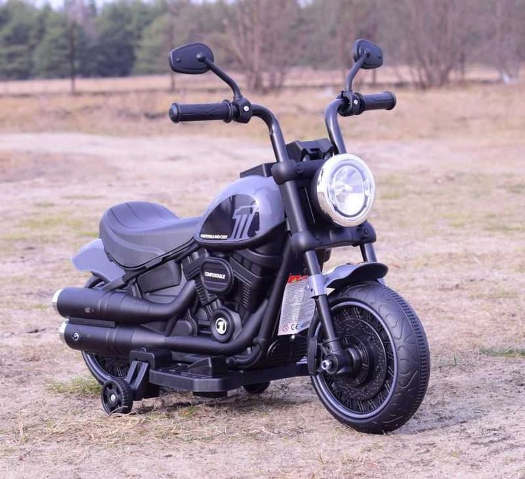 Autko motor PIERWSZY CHOPPER na akumulator trójkołowy dla dzieci AHL08
