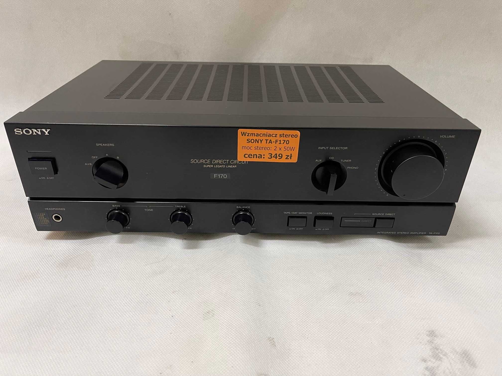 Wzmacniacz stereo SONY TA-F170
