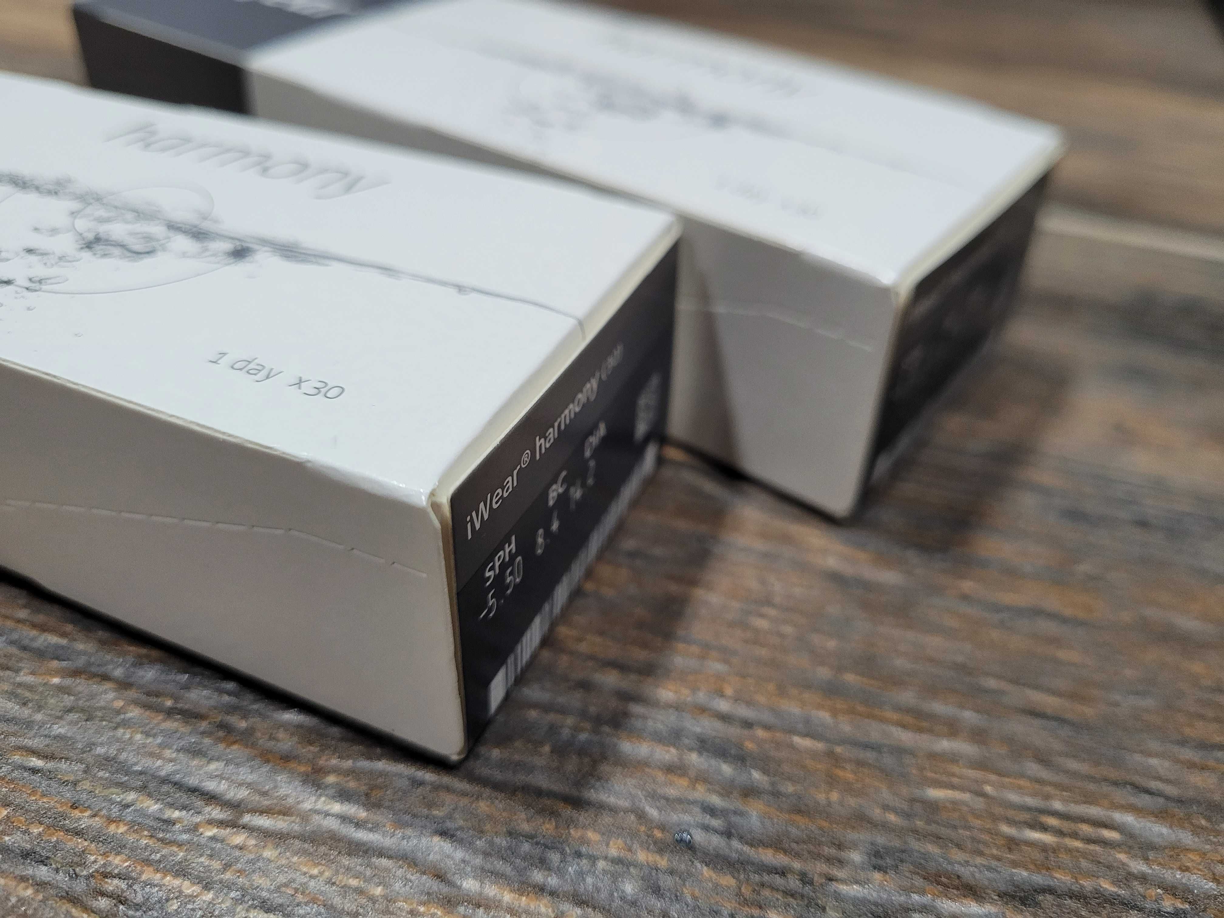 Soczewki kontaktowe iWear harmony -5,50, 2 opakowania, jednodniowe