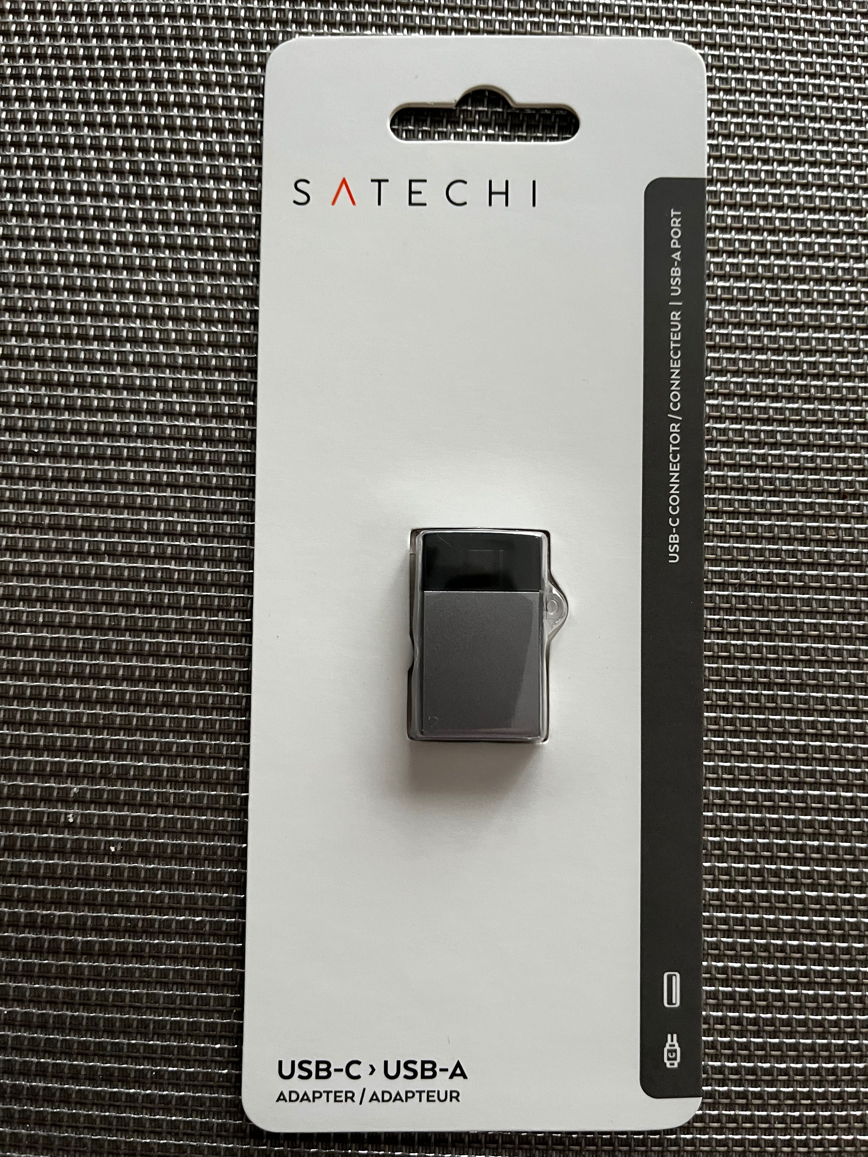 Adapter SATECHI USB 3.1 TYPU-C / USB 3.0 - Matowy -Metal / Szary