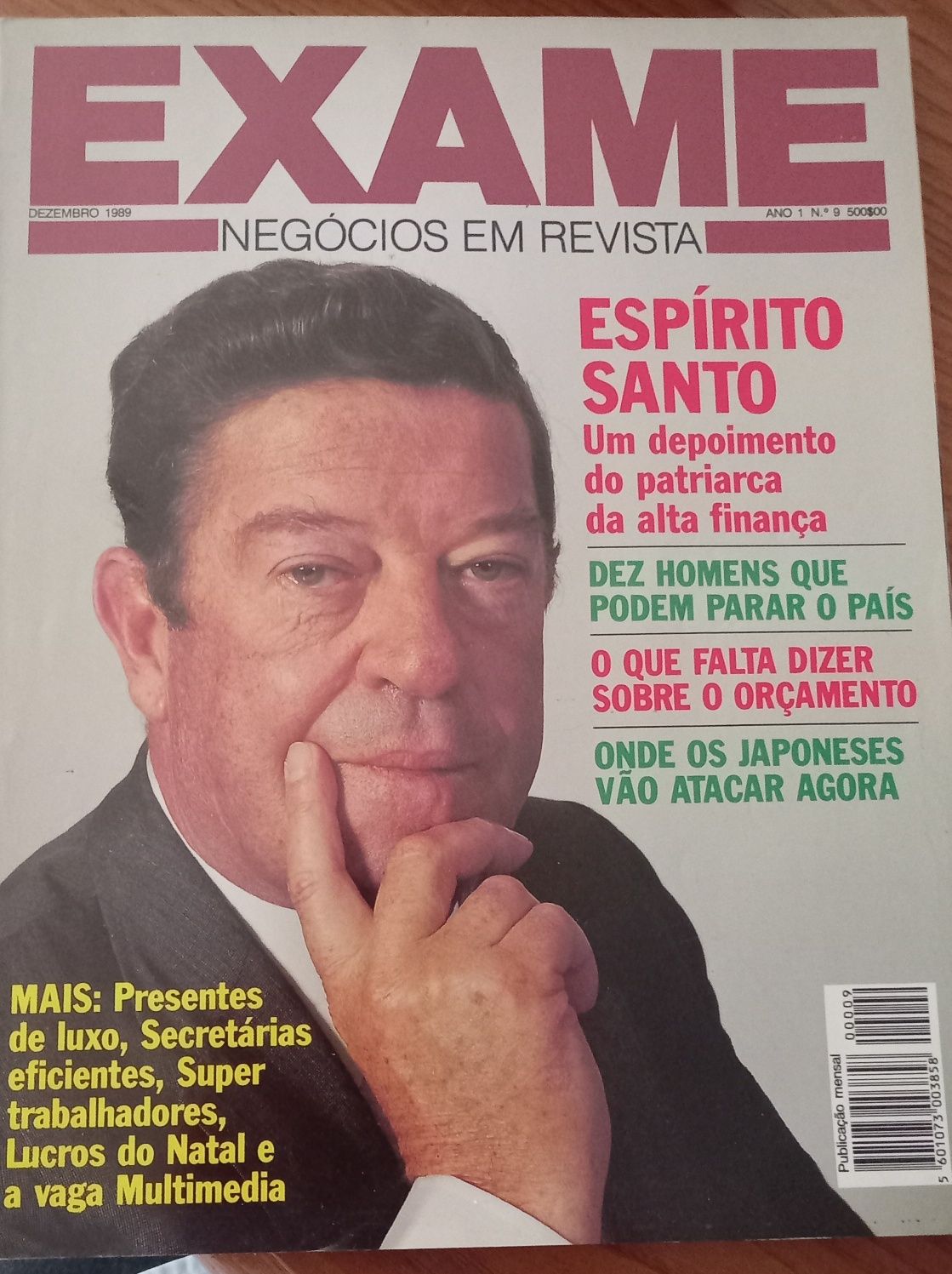 Espirito Santo na Exame n° 9 de 1989