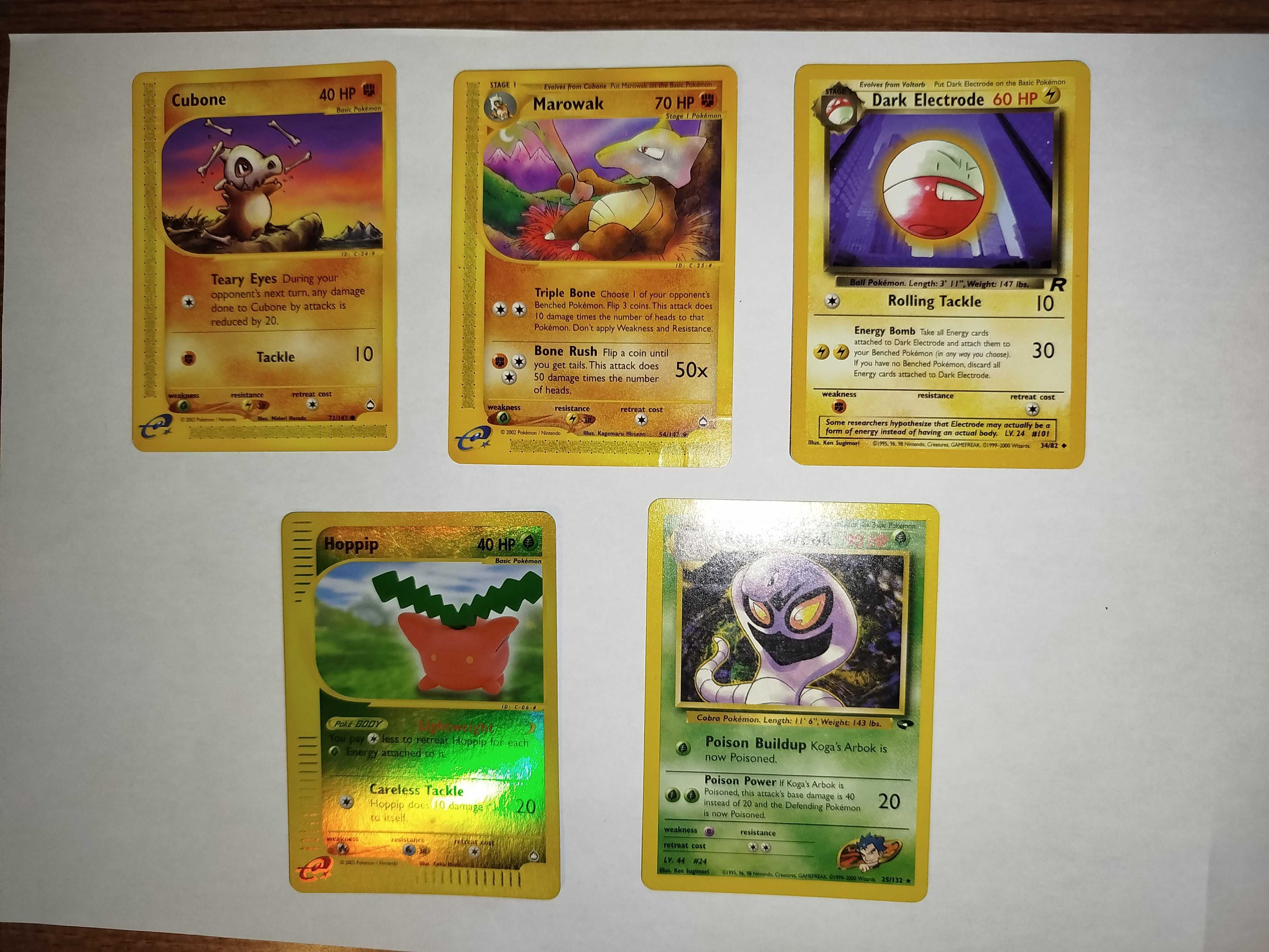 Cartas Pokémon TCG M 6