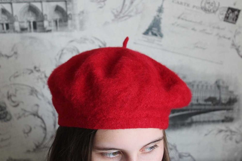 Стильний ангоровий шерстяний берет Kangol Ориг Made in England 55-58см