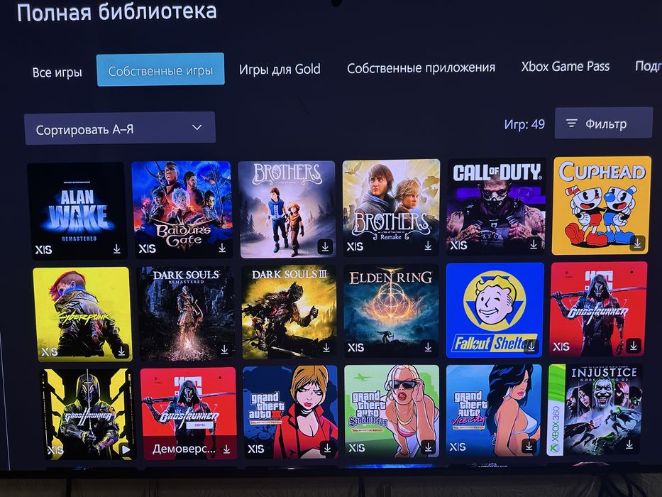 Акаунт xbox з іграми більше ніж на 12 тисяч