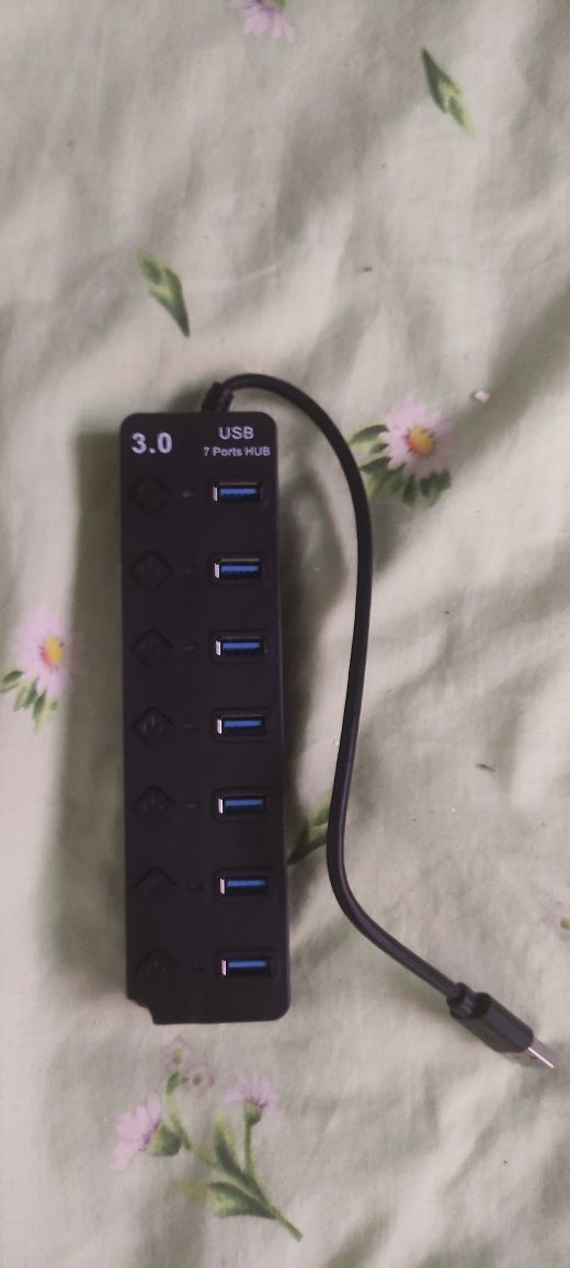 USB hub 3.0 7 ports 7 портовий