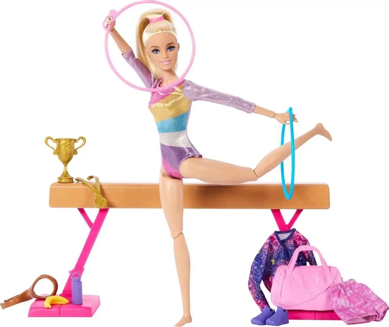 Игровой набор Барби Гимнастка Barbie Gymnastics Playset