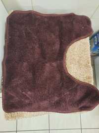 Dywanik łazienkowy dywanik do łazienki kolor brązowy
