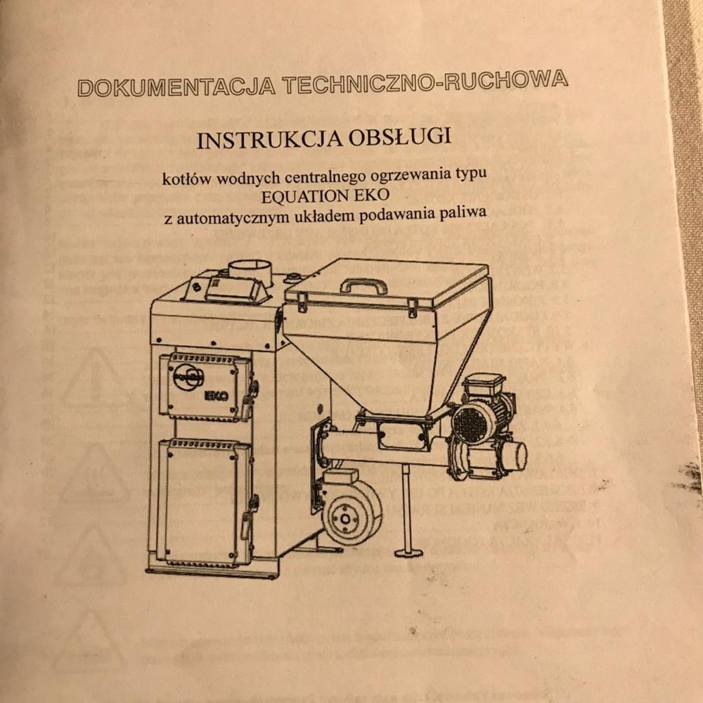 Kocioł Equation Eko 8 kw Lewy