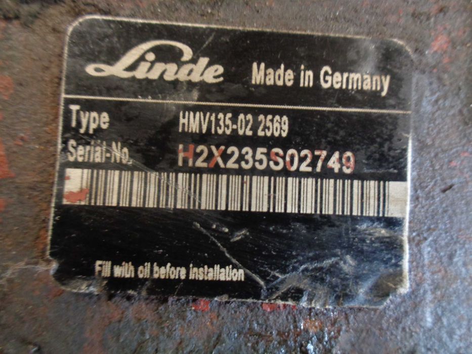 Hydromotor silnik hydrauliczny jazdy LINDE HMV 135-02   2569