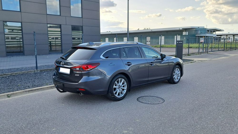 Mazda 6 2.2D Skyactive-D 150KM Kombi Grzane Fotele Hak Piękna Navi