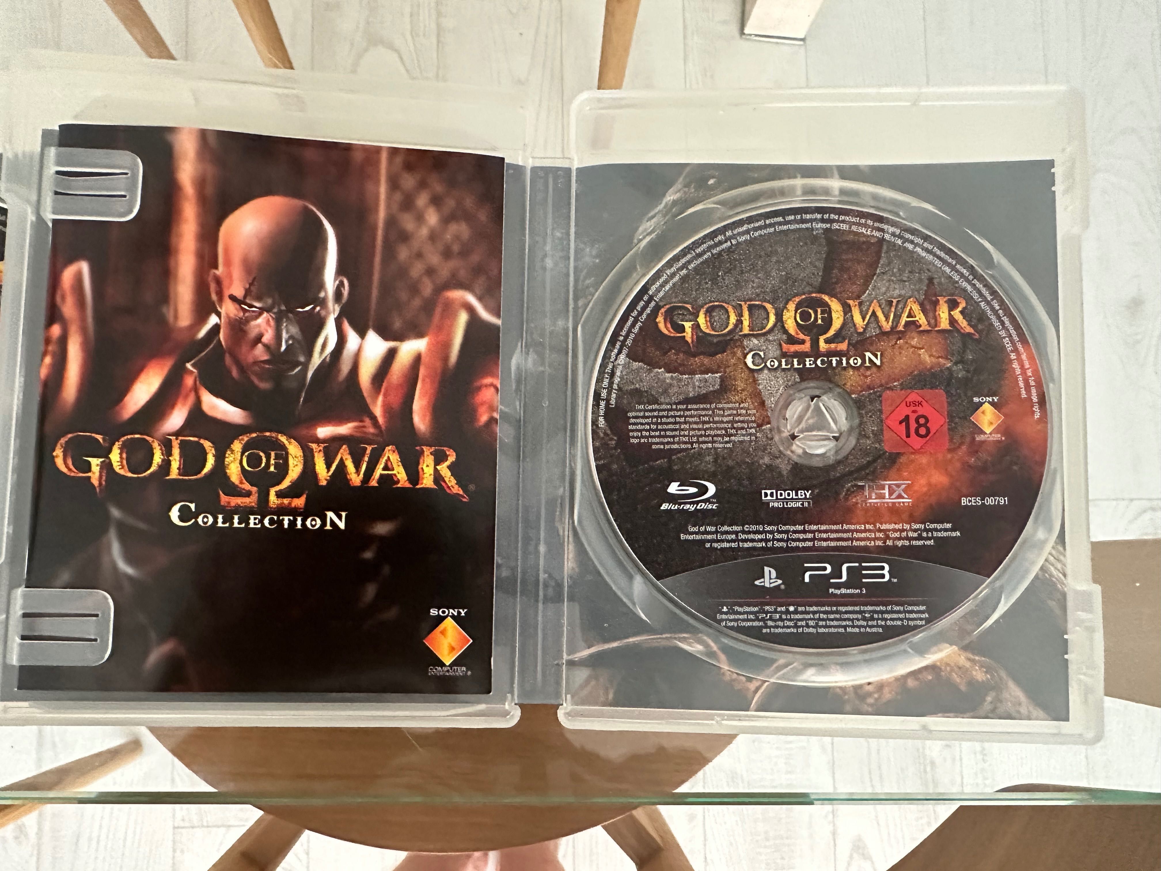 God of War Collection (1 I 2) i 3 Ultimate Edition Pandora Box PS 3
