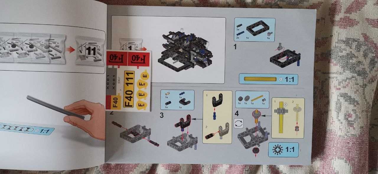‼️Розпродаж‼️ Конструктор Technic 1:8 Ferrari F40 – 4026 деталей
