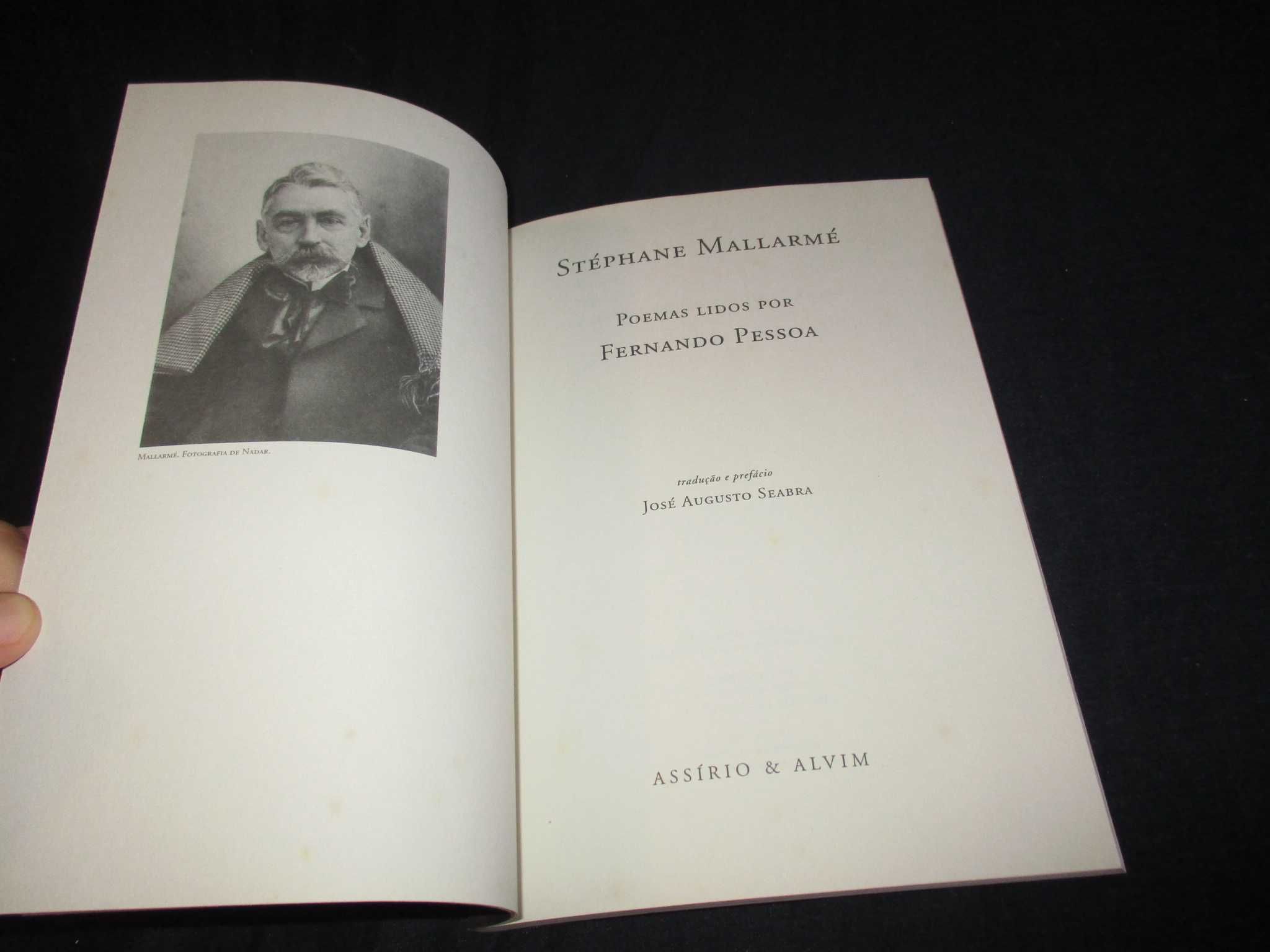 Livro Poemas Lidos por Fernando Pessoa Stéphane Mallarmé