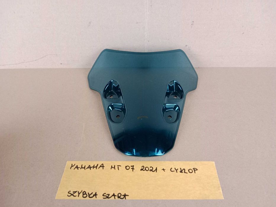 Yamaha MT07 MT 07 Szyba Czarna Szybka Owiewka Szara 2021 +