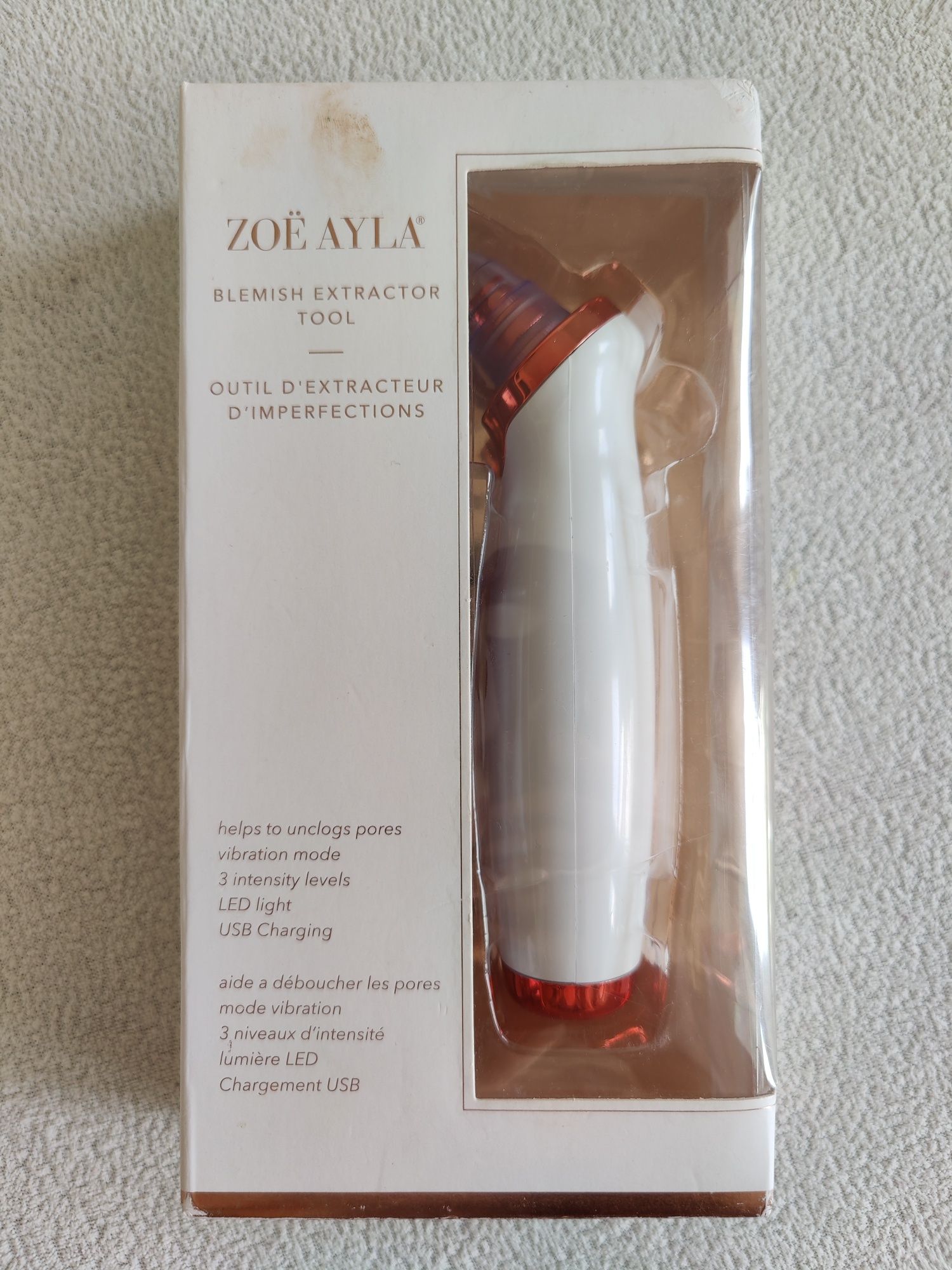 Nowe Zoë Ayla Blemish Extractor Tool urządzenie do oczyszczania twarzy