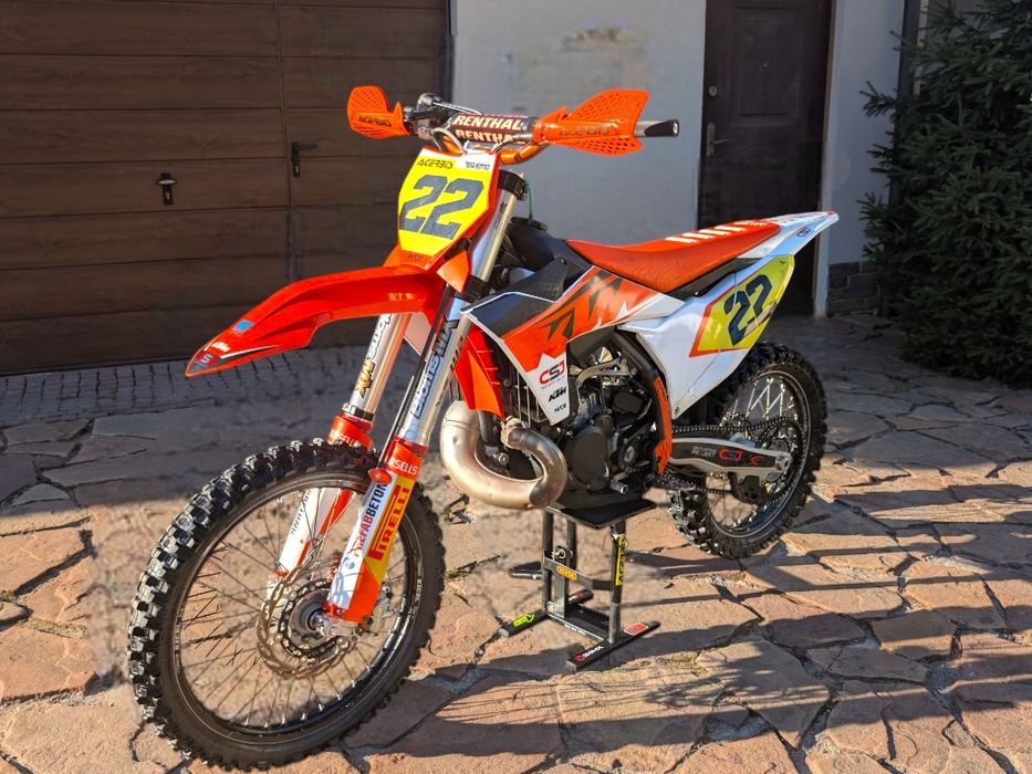 KTM SX 250 2T 2023 rok, musy, One Gripper. Stan b.dobry. SXF SX EXC