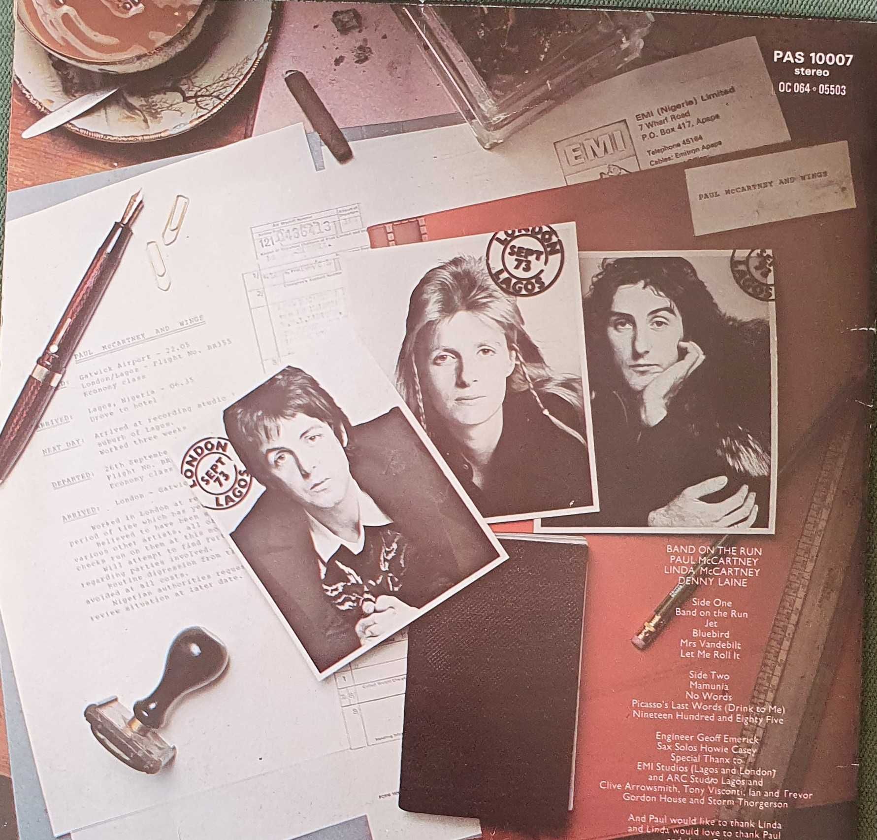 Disco Vinil de Paul McCartney, Linda McCartney, Denny Laine