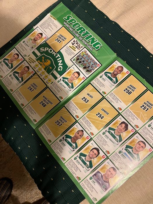 Caderneta Futebol 2010-11 Panini