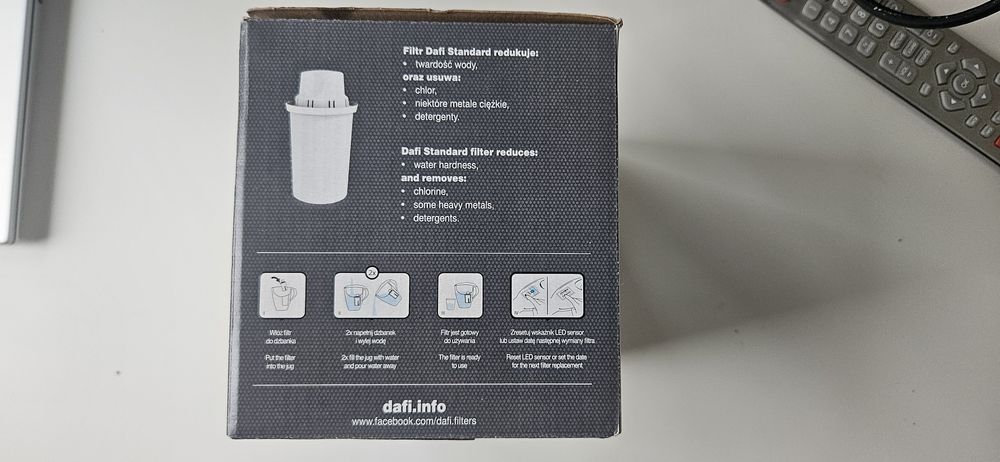 Filtry do wody Dafi 5 sztuk. Nowe zapakowane
