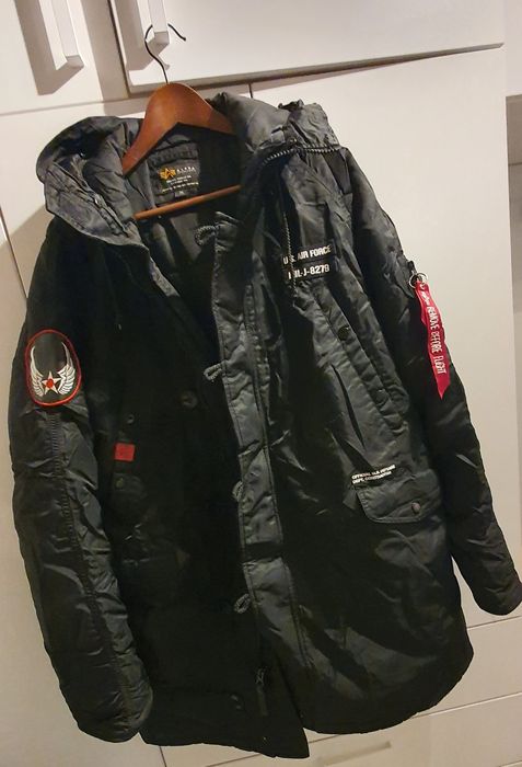 Kurtka Alpha Industries Alaska N3B Heavy Airborne Czarna  r. 3XL  XXXL