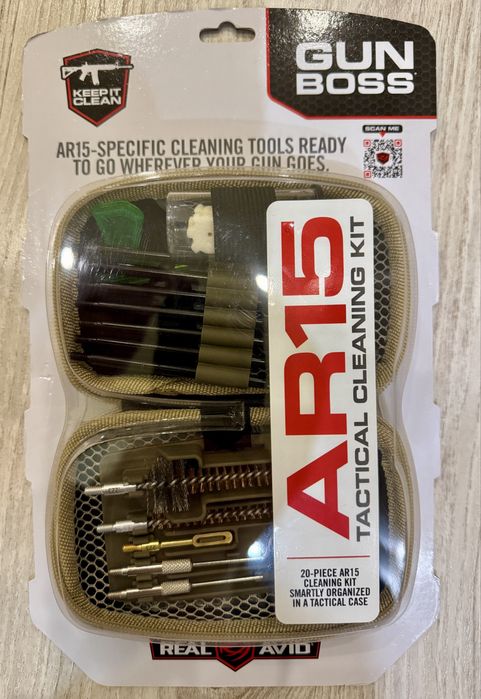 Набір для чищення зброї Real Avid Gun Boss AR-15 Gun Cleaning Kit