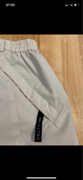 Killtec technical outdoor tech line r 44 damskie bermudy beżowe capri