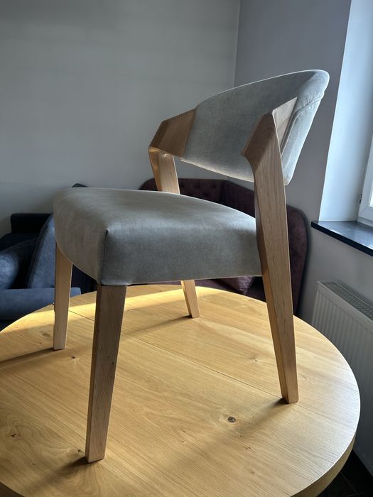 Krzesło drewniane lite Nowoczesne