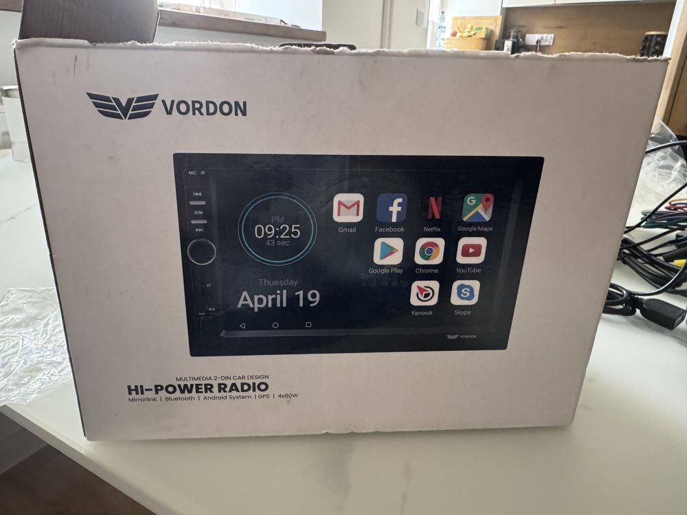 Radio 2Din android bluetooth usb sd aux gps wifi