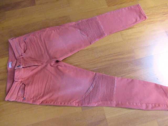 Spodnie damskie pikowane kolana Esprit r. XLL kolor rudy