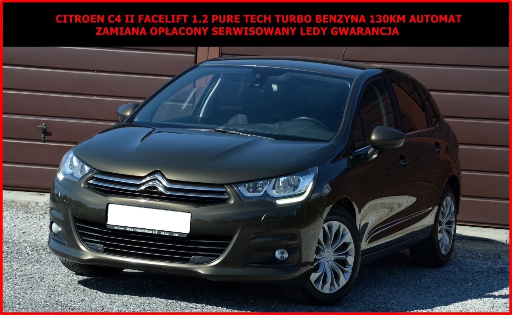 Citroen C4 II Lift 1.2 Pure Tech Turbo Benzyna 130KM Automat Navi