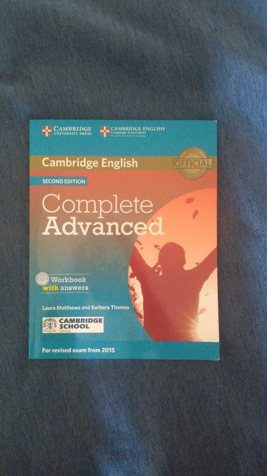 caderno de atividades do livro do advanced (Cambridge School)