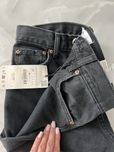 Джинсы Zara черные прямые