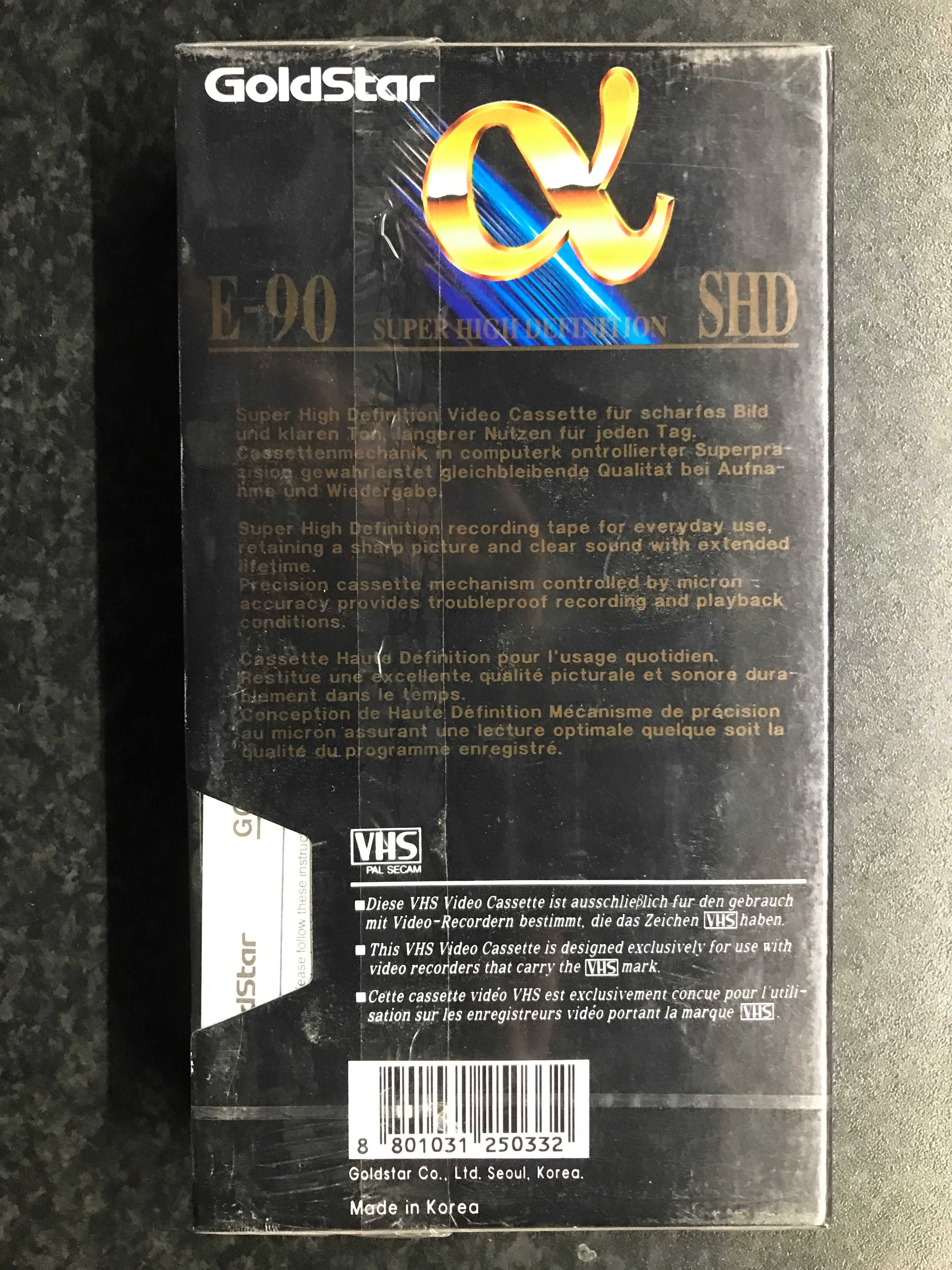Kaseta VHS LG E  90