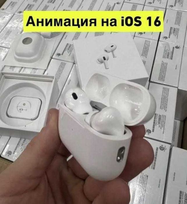 Бездротові навушники аірподс pro V2 Lux якості!! + Чохол у Подарунок