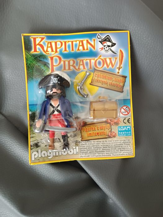 Playmobil figurka Kapitan piratów