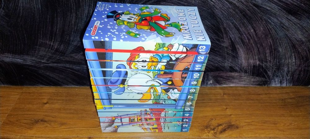 6712^6 Komiksy Gigant Poleca zestaw 2012 nr 139-151 Kaczor stan bdb++