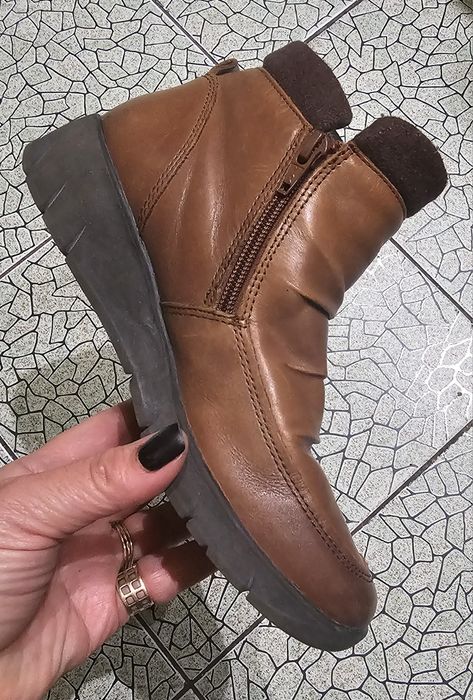 Кожаные, утепленные ботинки "Medicus"/Германия/38р.