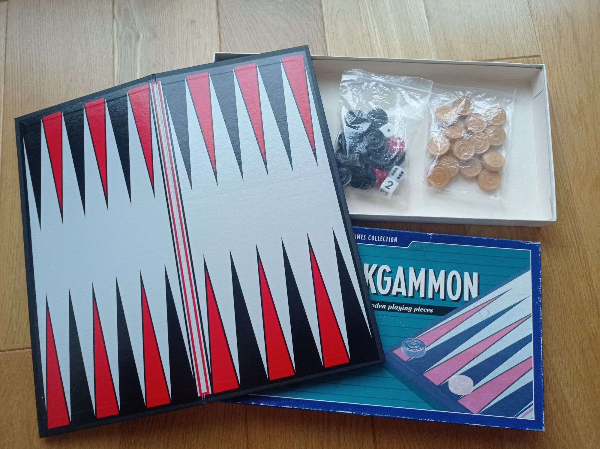 Backgammon/ tryktrak gra planszowa